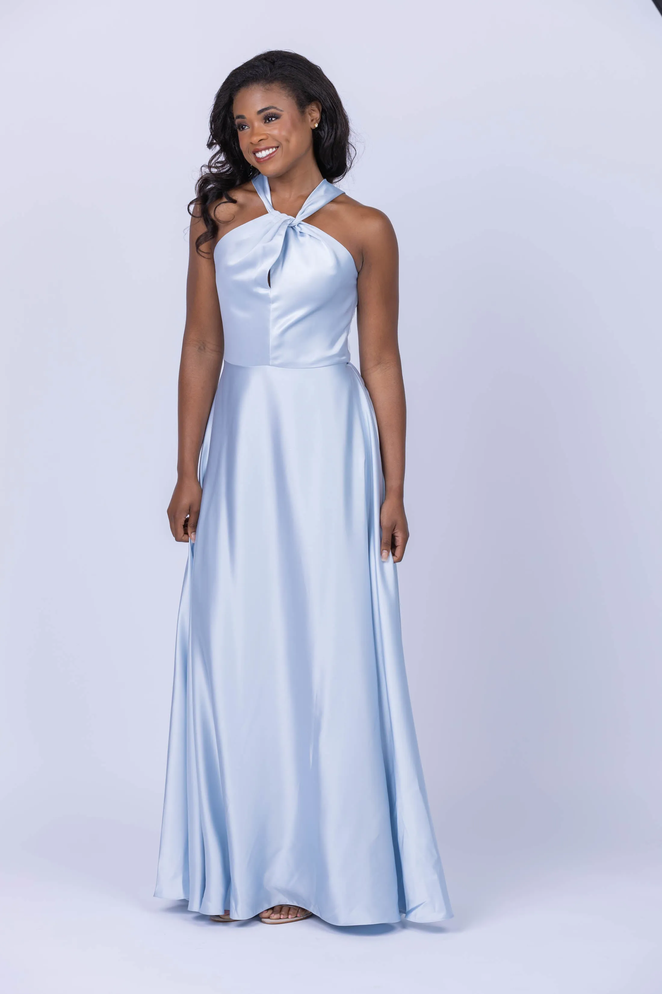 Amsale Dress in Ice