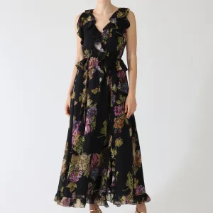 Black Multi Lesley Maxi Dress