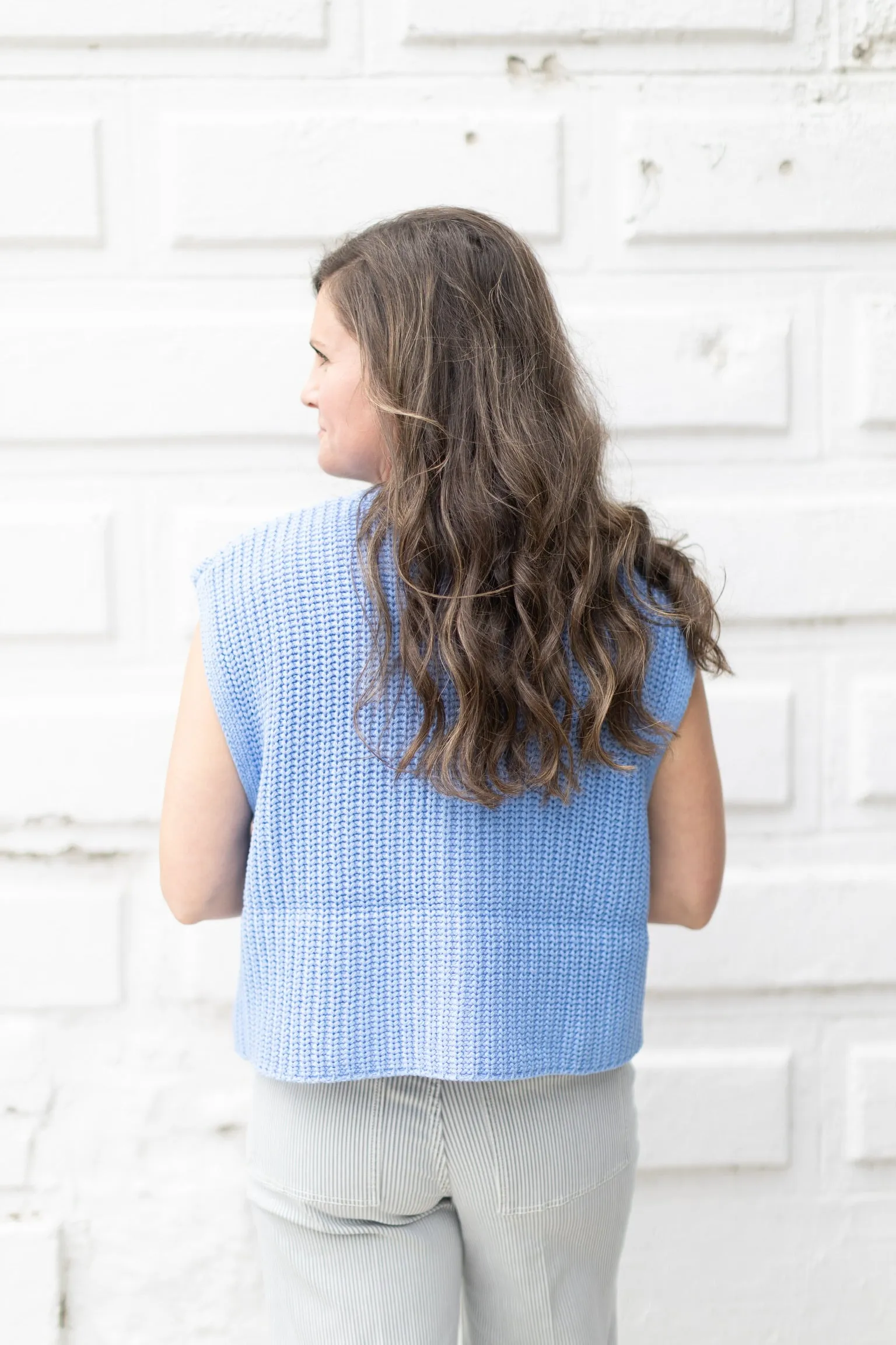 Blue Lindsay Vest
