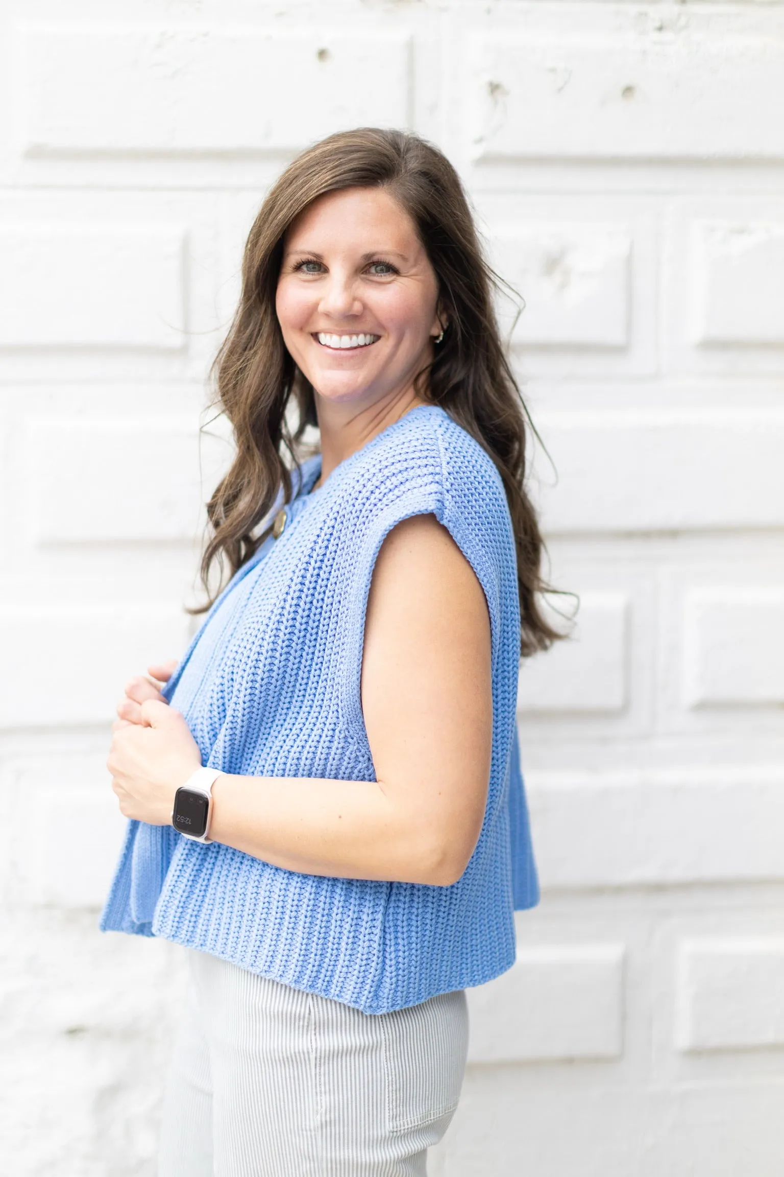 Blue Lindsay Vest