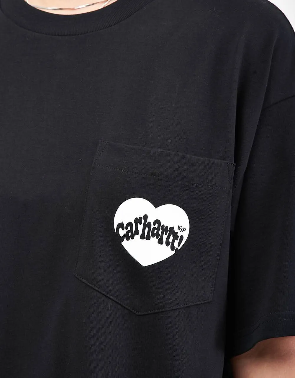 Carhartt WIP S/S Amour Pocket T-Shirt - Black/White