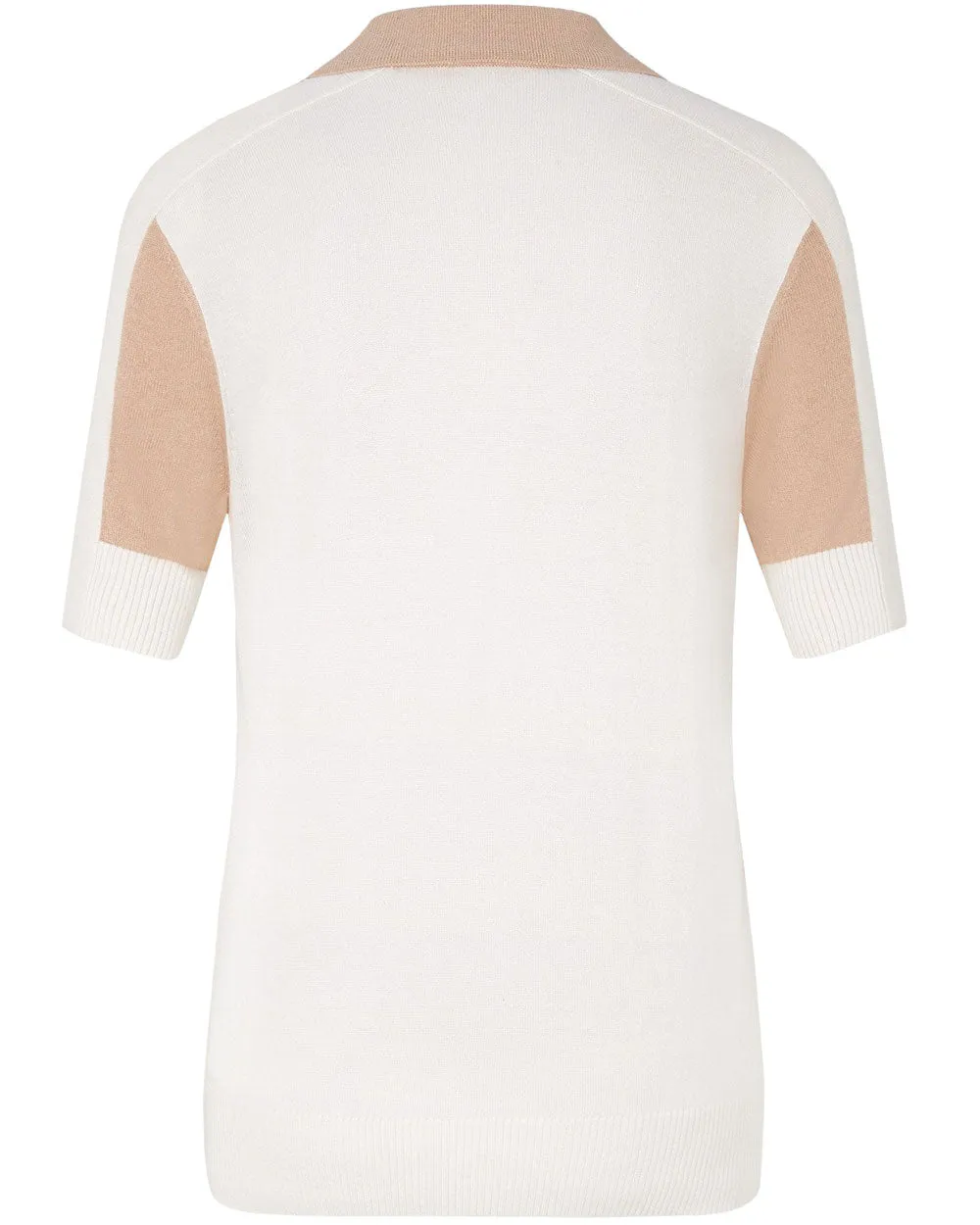 Desert Celin Collared Knit Pullover