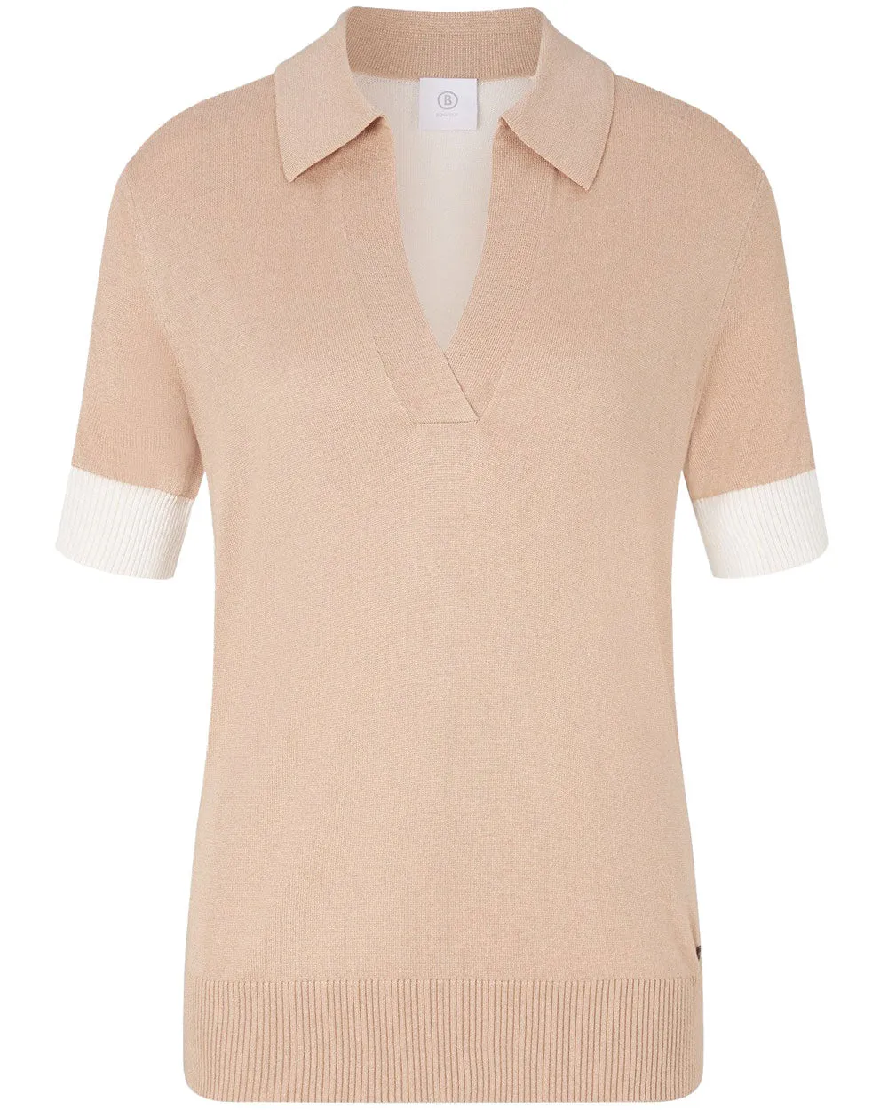 Desert Celin Collared Knit Pullover