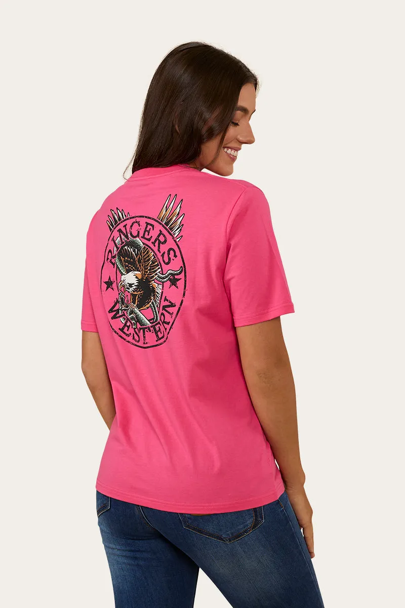 Eyrie Womens Loose Fit T-Shirt - Melon