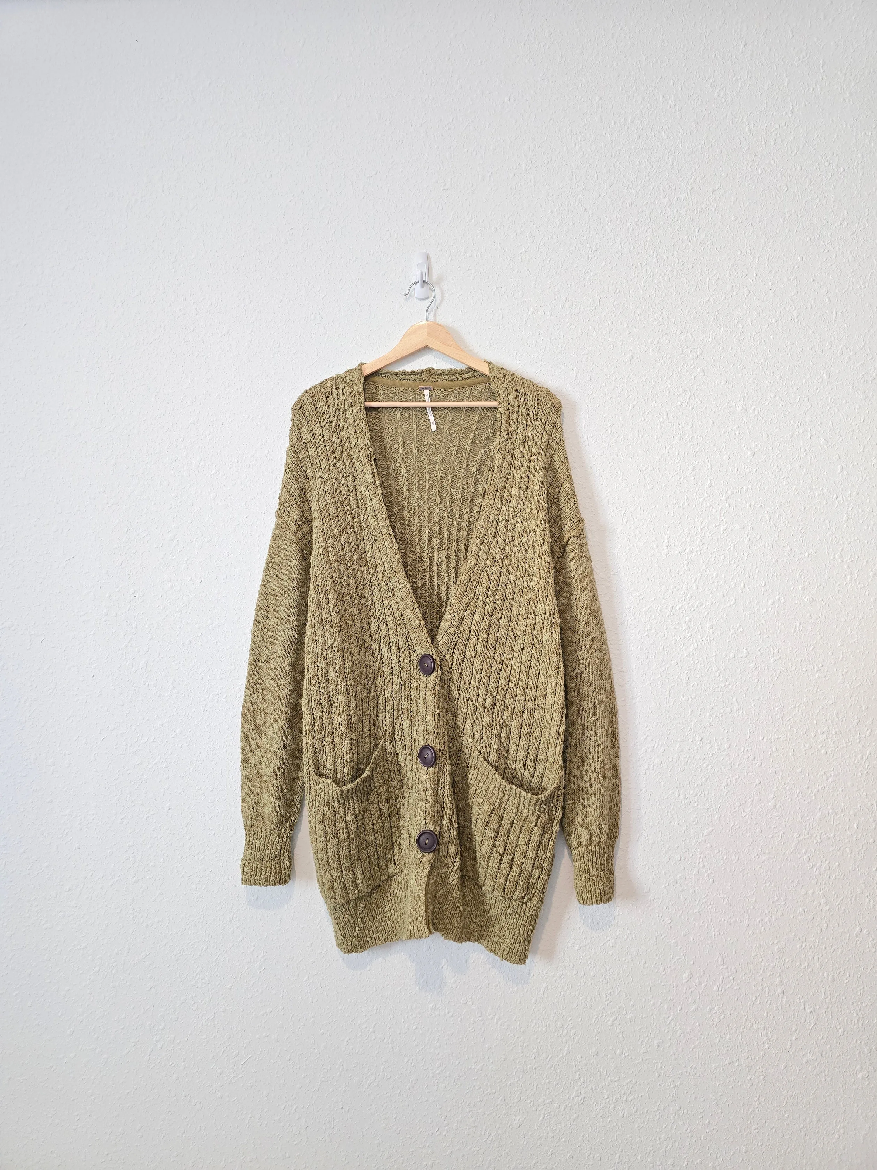 Free People Moss Textured Cardigan (XS)