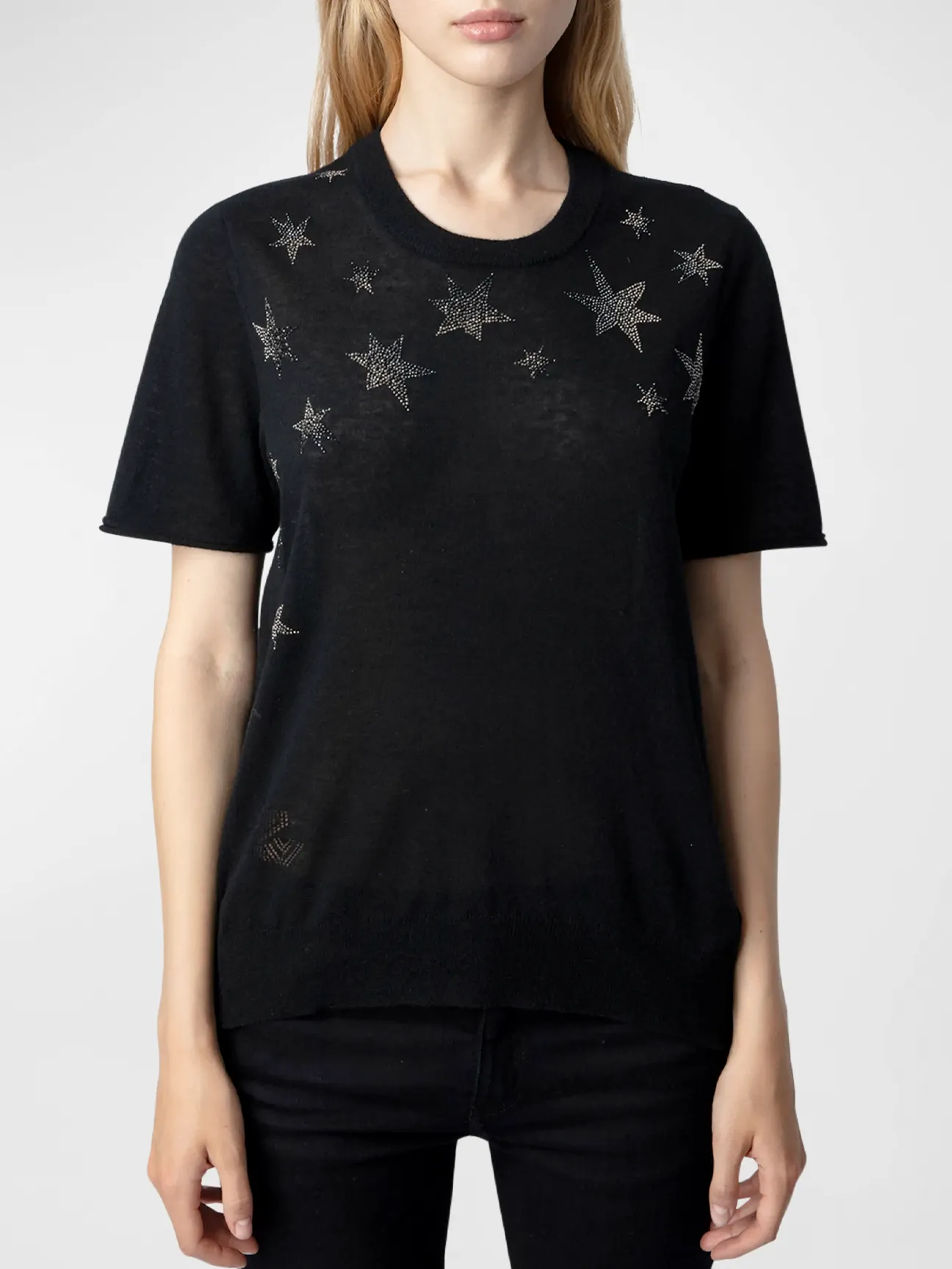 Ida Stars Strass Cashmere Sweater