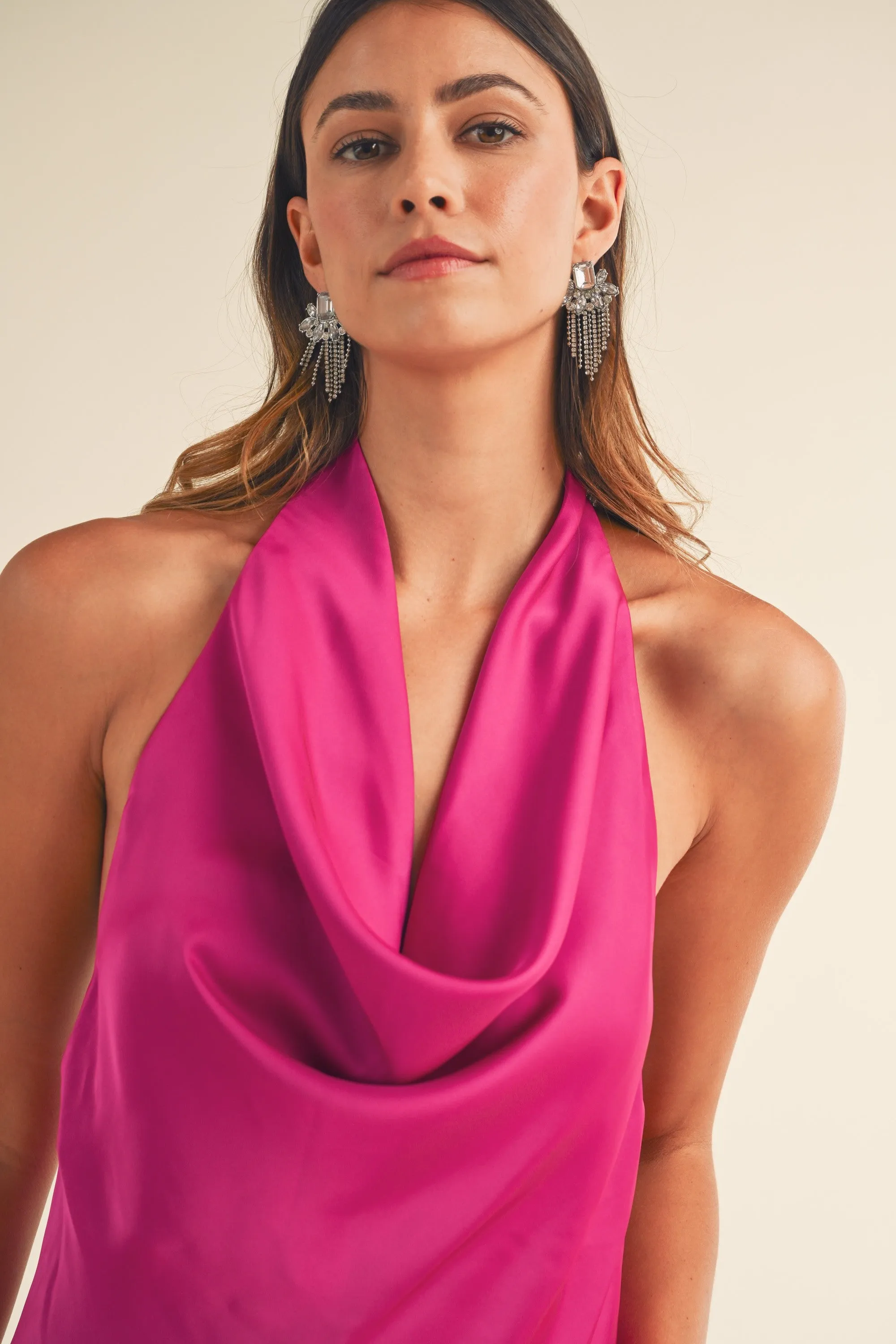 Jenny Dress I Magenta