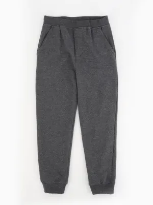Kids Boy's Plain Joggers,Grey