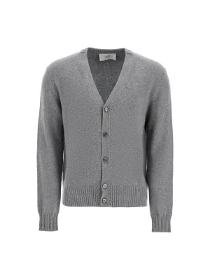 Knit Button Cashmere Sweater