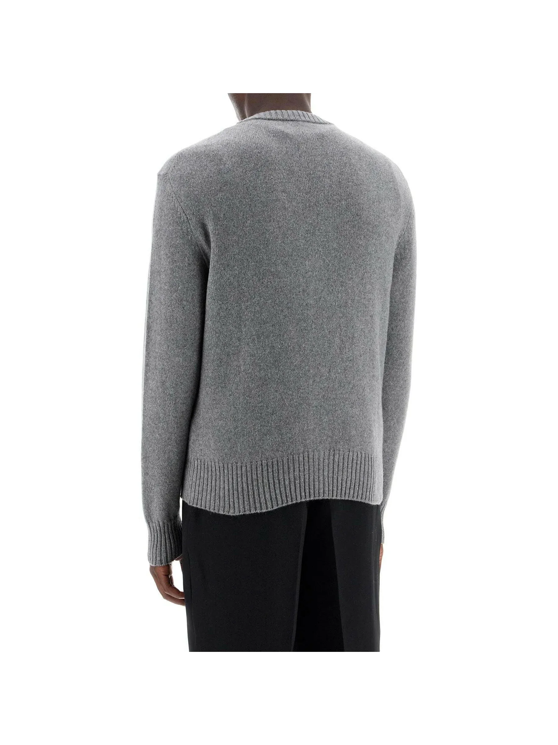 Knit Button Cashmere Sweater
