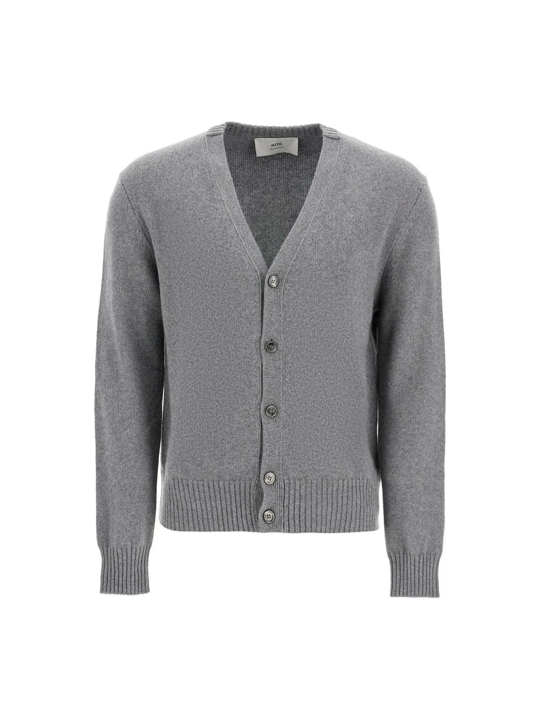 Knit Button Cashmere Sweater