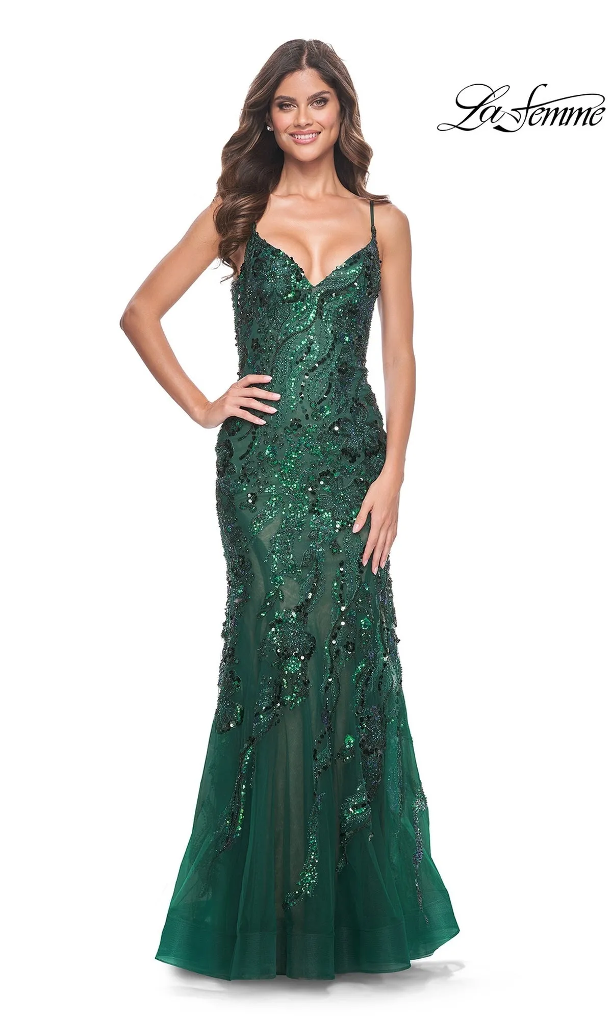 La Femme 32049 Formal Prom Dress