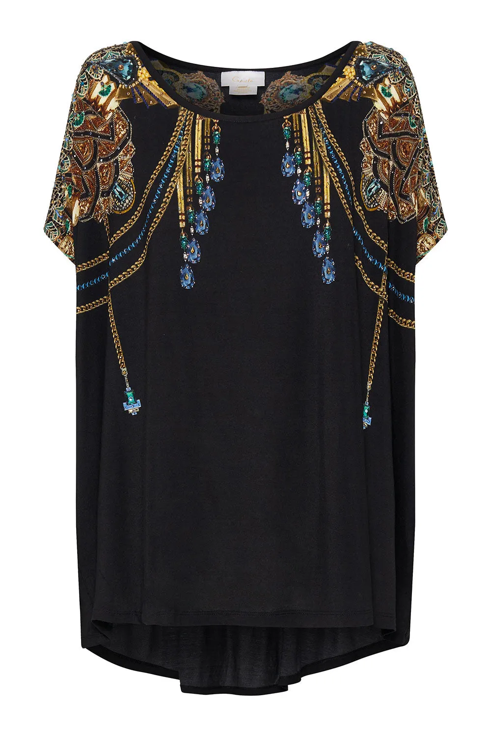 LOOSE FIT TEE DRIPPING IN DECO