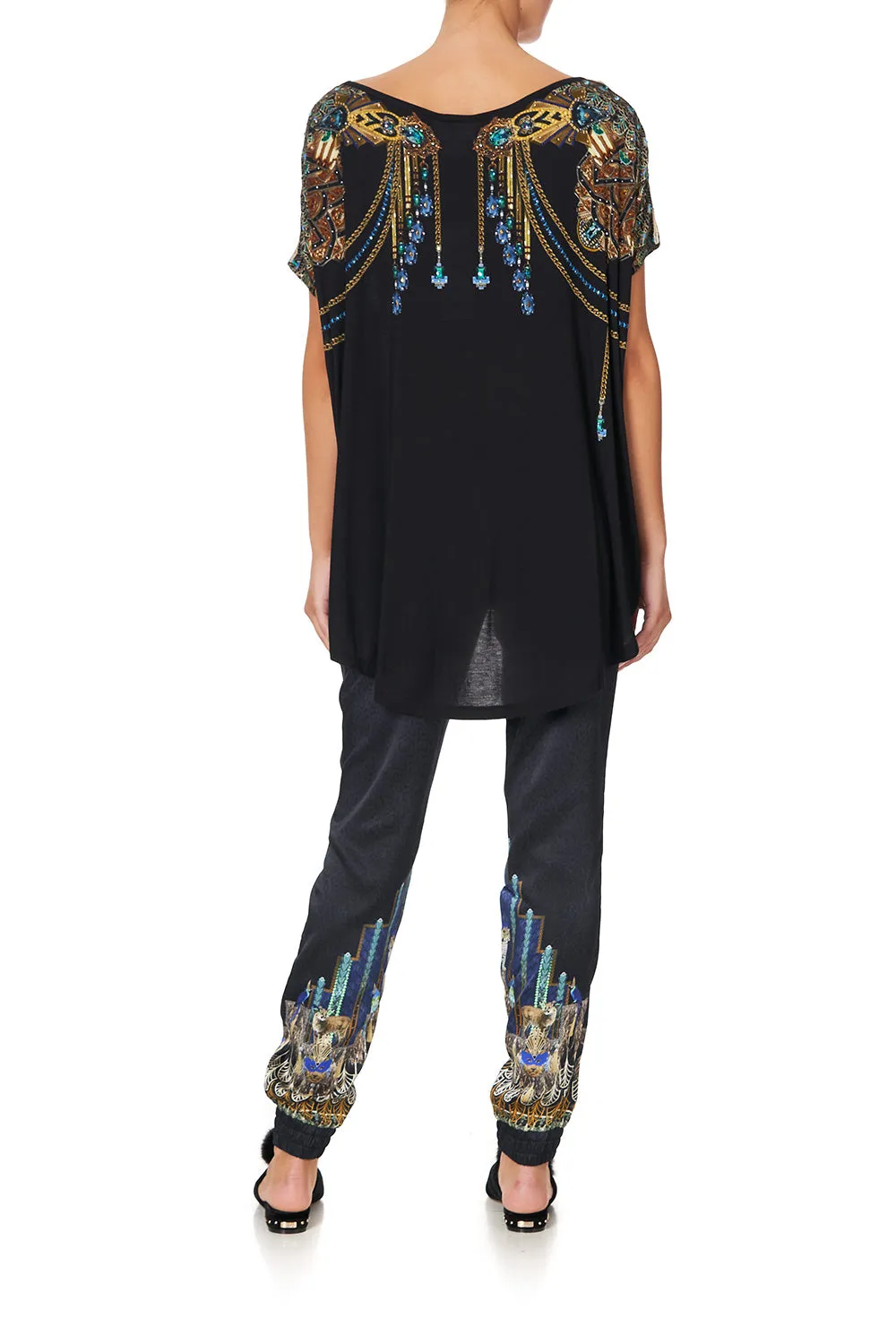 LOOSE FIT TEE DRIPPING IN DECO