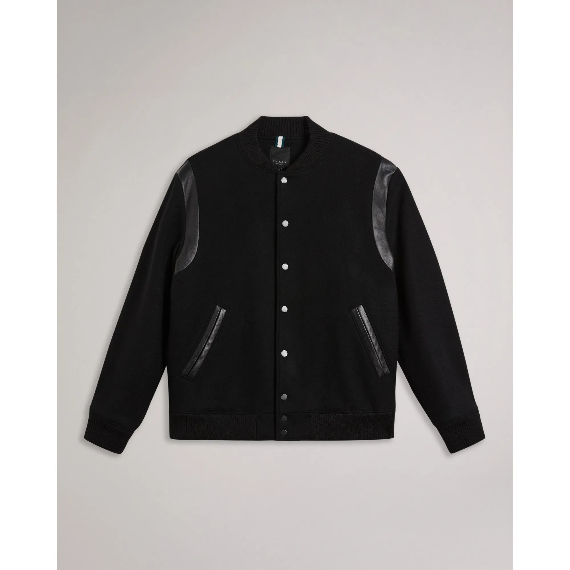 Men Mmo-Dacre-Varsity Bomber - Black