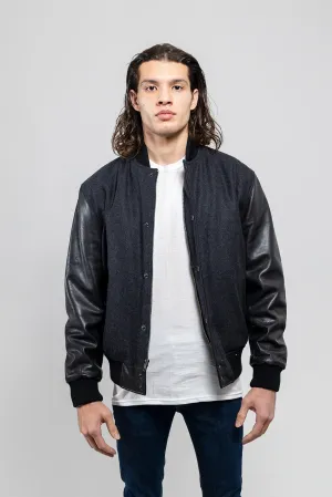 Mens Varsity Bomber Jacket