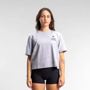 Momentum Relaxed Tee Women's GREY MARLE