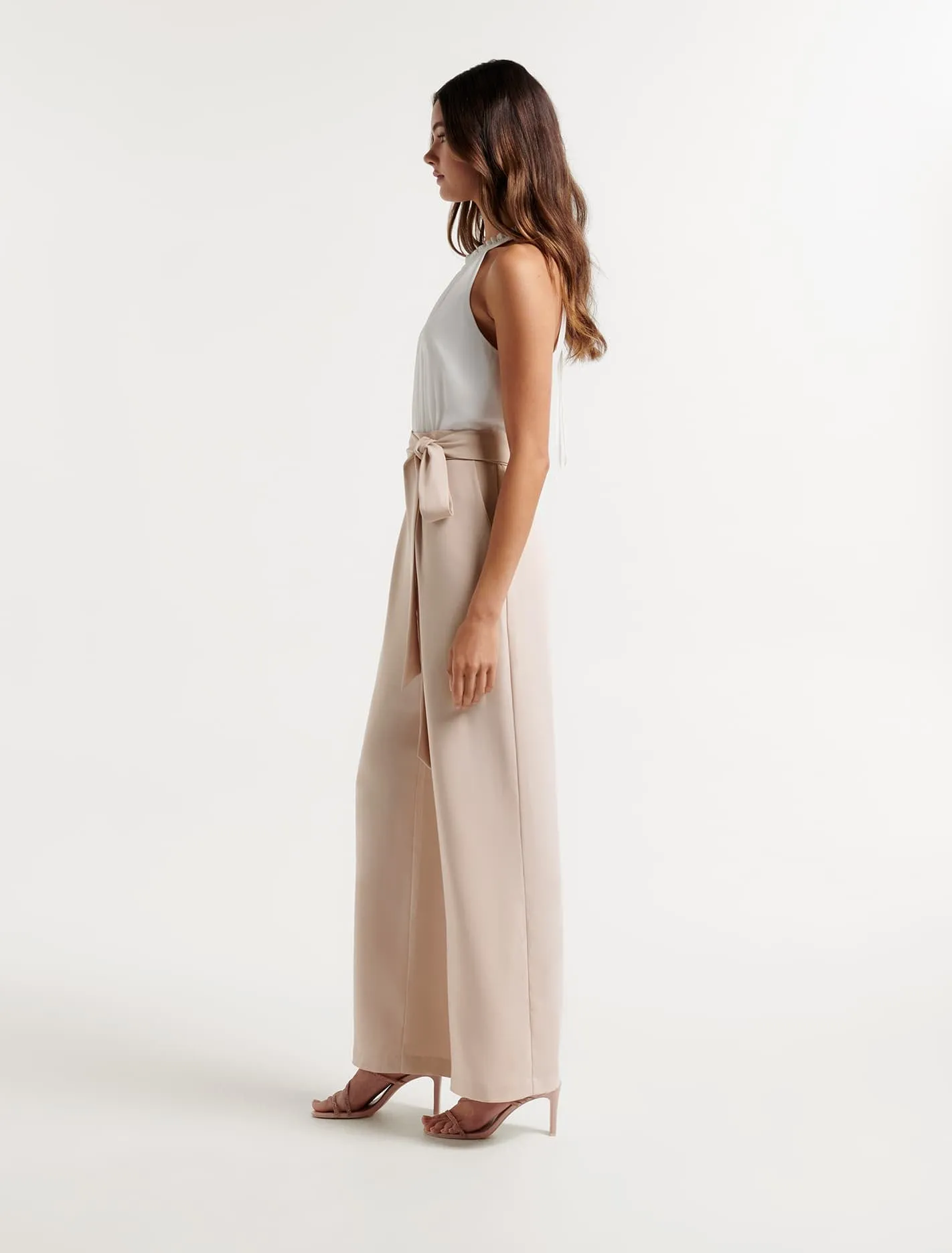 Shali Halter Neck Jumpsuit