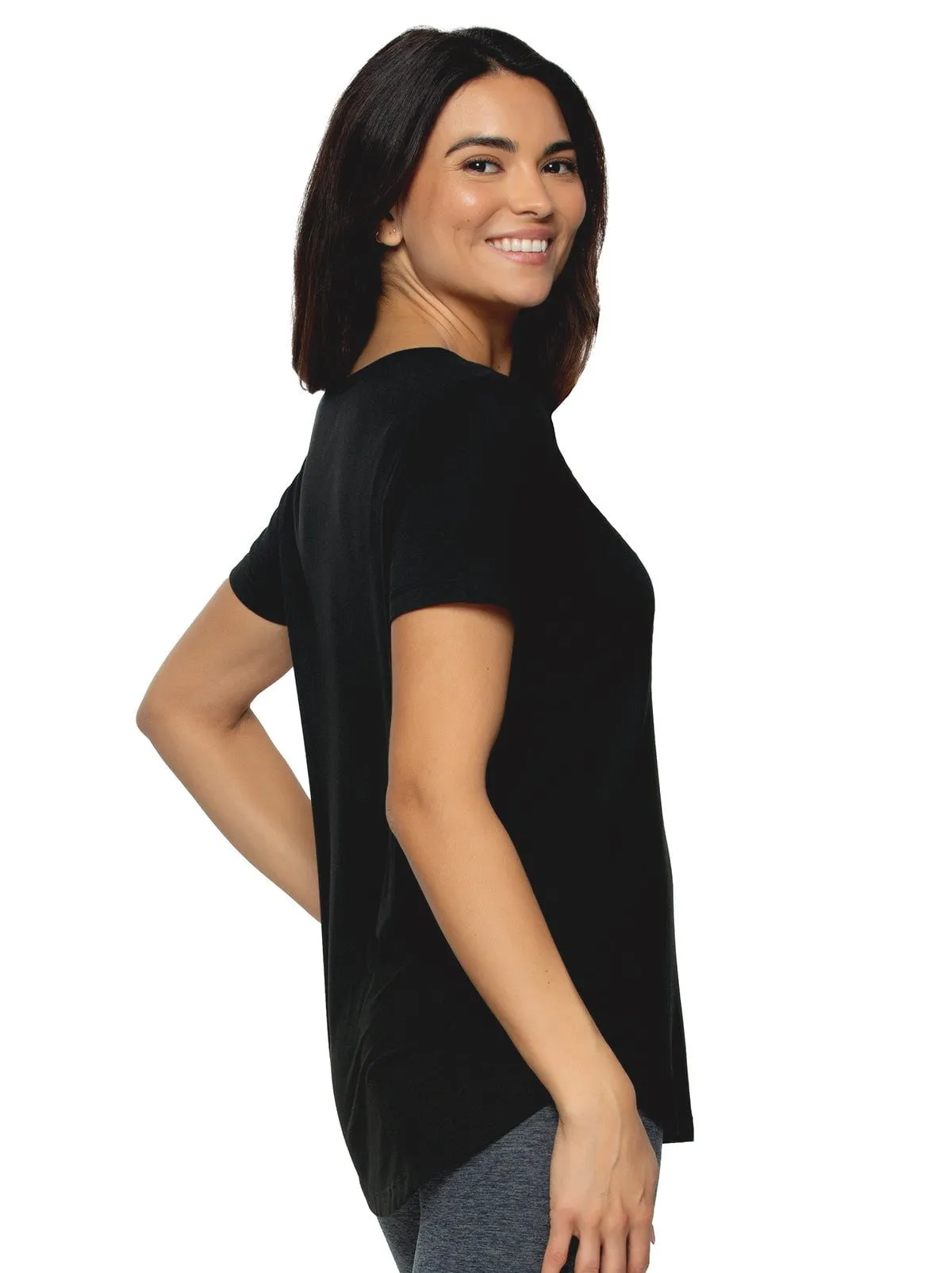 So Smooth Modal Scoop Neck Tee