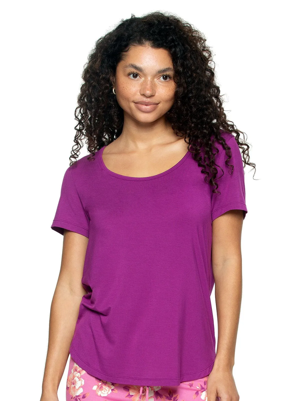 So Smooth Modal Scoop Neck Tee