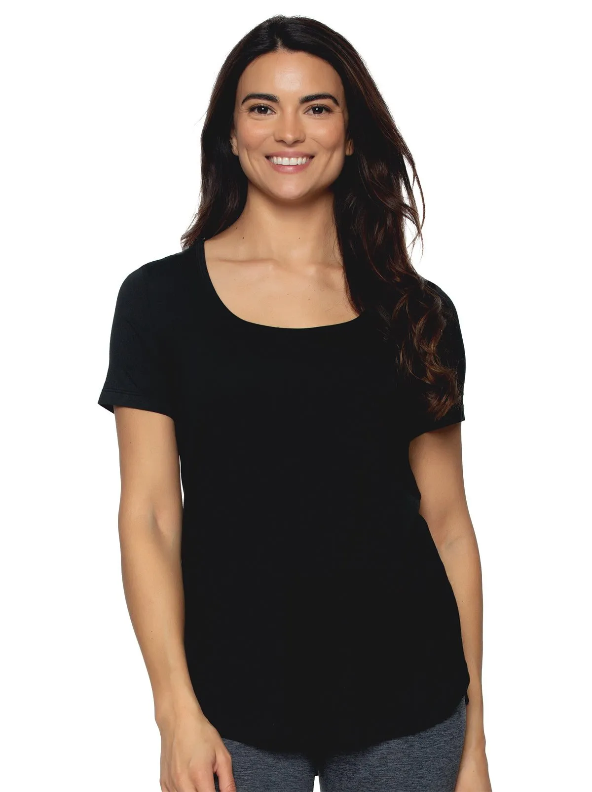 So Smooth Modal Scoop Neck Tee