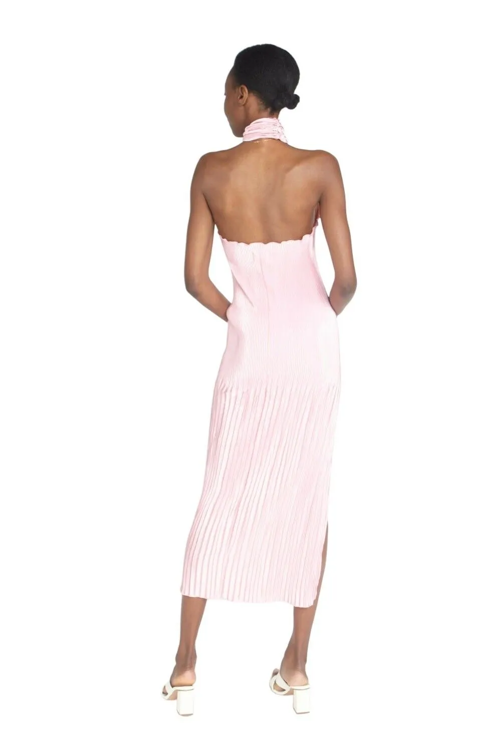 Soirée Halter Gown Ice pink