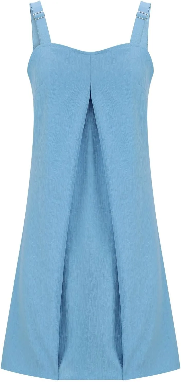 Sun Dresses for Women 2025 Vacation Summer Dresses 2025 Trendy Beach Vacation Midi Sundresses Sleeveless Tank Dresses